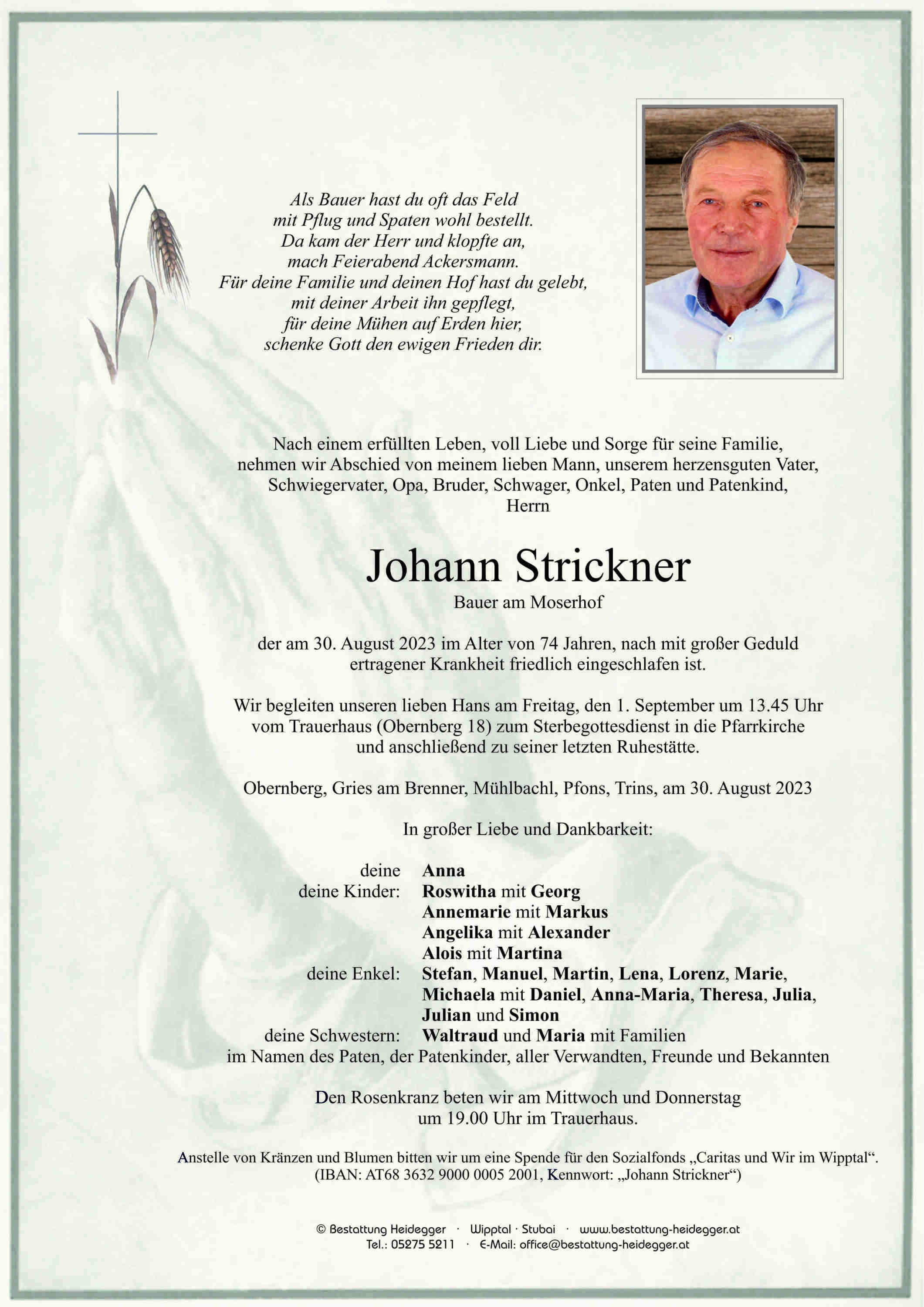 Johann Strickner